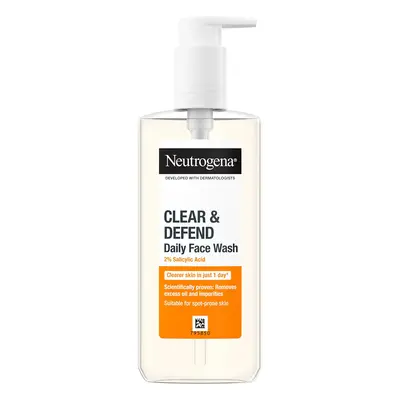 Neutrogena Čisticí gel Clear & Defend (Daily Face Wash) 200 ml