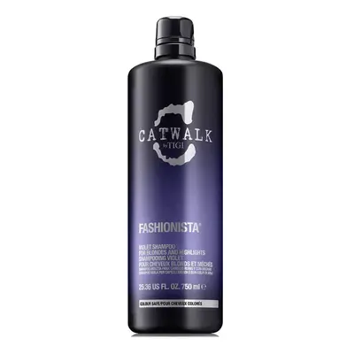 Tigi Šampon pro blond a melírované vlasy Catwalk Fashionista (Violet Shampoo) 750 ml