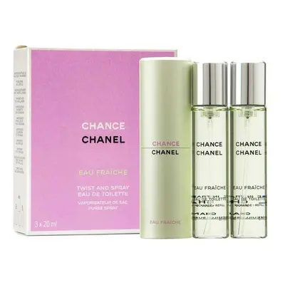 Chanel Chance Eau Fraiche - EDT (3 x 20 ml) 60 ml