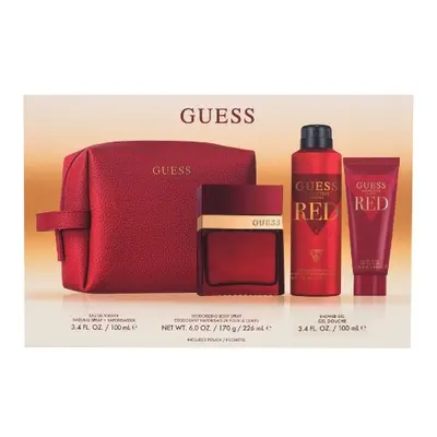 Guess Seductive Red Pour Homme - EDT 100 ml + tělový sprej 226 ml + sprchový gel 100 ml + taštič