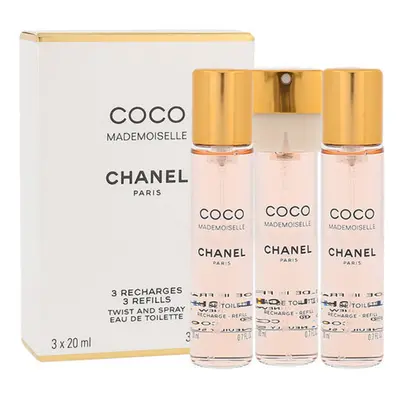 Chanel Coco Mademoiselle - EDT náplň (3 x 20 ml) 60 ml