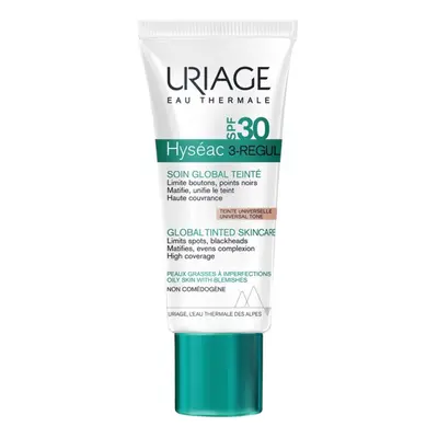 Uriage Tónovací krém proti nedokonalostem pleti Hyséac 3-Regul SPF 30 (Global Tinted Skin-Care S