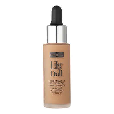 PUPA Milano Tekutý make-up SPF 15 Like A Doll (Perfecting Make-Up Fluid) 30 ml 040 Medium Beige