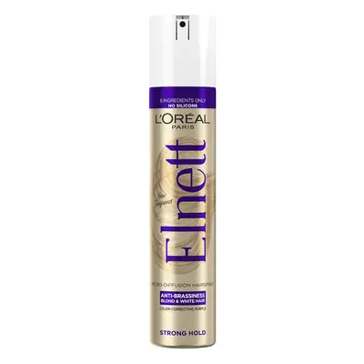 L´Oréal Paris Mikrodifuzní lak na vlasy pro blond a bílé vlasy Elnett (Anti-Brassiness Color-Cor