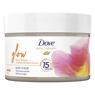 Dove Tělový peeling Bath Therapy Glow (Body Scrub) 295 ml