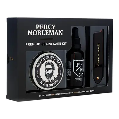 Percy Nobleman Dárková sada péče o vousy Premium Beard Care Kit