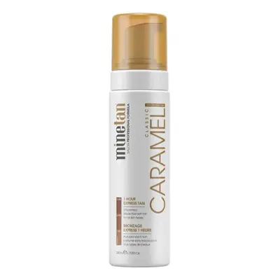 Minetan Samoopalovací pěna pro zlatavé opálení Caramel (Classic 1 Hour Express Tan) 200 ml