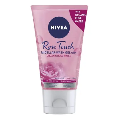 Nivea Micelární gel s růžovou vodou (Micellar Rose Water Wash Gel) 150 ml