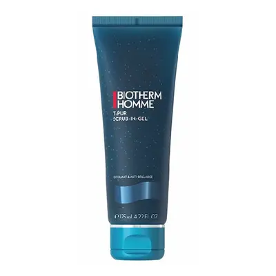 Biotherm Exfoliační čisticí gel s mořskou solí Homme (T-Pur Scrub In Gel) 125 ml