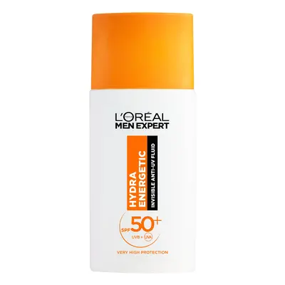 L´Oréal Paris Hydratační fluid SPF 50+ Men Expert Hydra Energetic (Invisible Anti-UV Fluid) 50 m