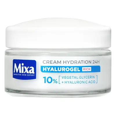 Mixa Intenzivně hydratační denní krém (Hyalurogel Rich Cream) 50 ml