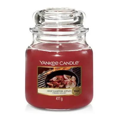 Yankee Candle Aromatická svíčka Classic Crisp Campfire Apples 411 g