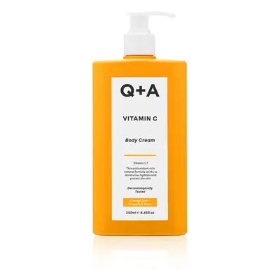 Q+A Tělový krém s vitamínem C (Body Cream) 250 ml