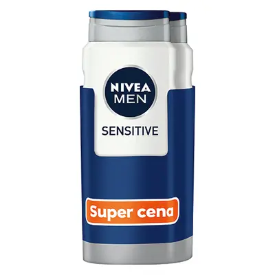 Nivea Sprchový gel pro muže Men Sensitive 2 x 500 ml