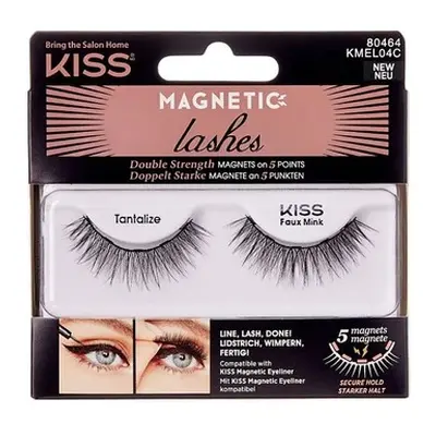 KISS Magnetické řasy 04 Tantalize (Magnetic Lashes Double Strength)