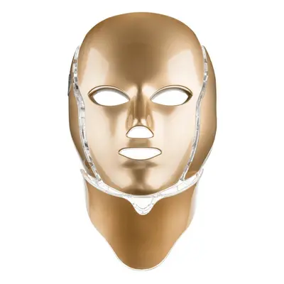 Palsar 7 Ošetřující LED maska na obličej a krk zlatá (LED Mask + Neck 7 Colors Gold)