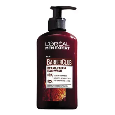 L´Oréal Paris Gel na vousy, tvář a vlasy Barber Club Gel 3v1 (Beard, Face & Hair Wash) 200 ml