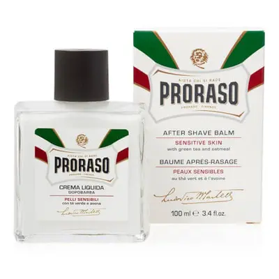 Proraso Balzám po holení pro citlivou pokožku se zeleným čajem White (After Shave Balm) 100 ml