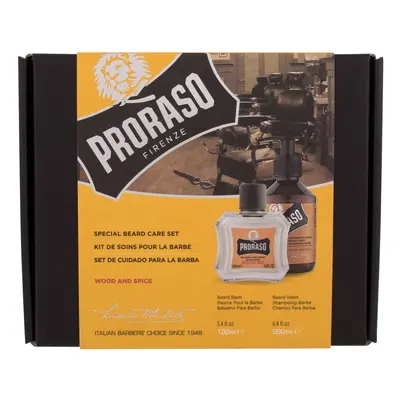 Proraso Dárková sada přípravků pro péči o vousy Wood & Spice