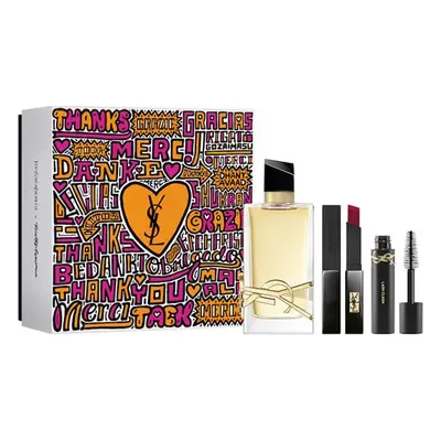 Yves Saint Laurent Libre - EDP 90 ml + rtěnka odstín 308 (2 g) + řasenka (2 ml)