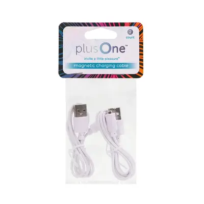 PlusOne Magnetický USB kabel 2 ks