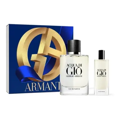 Giorgio Armani Acqua Di Gio Pour Homme - EDP 75 ml (plnitelná) + EDP 15 ml