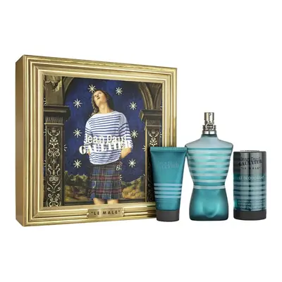 Jean P. Gaultier Le Male - EDT 125 ml + balzám po holení 50 ml + tuhý deodorant 75 ml