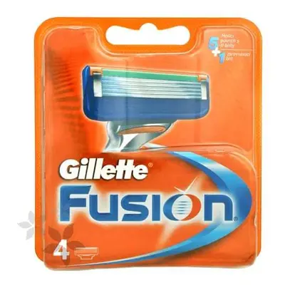 Gillette Náhradní hlavice Gillette Fusion 4 ks