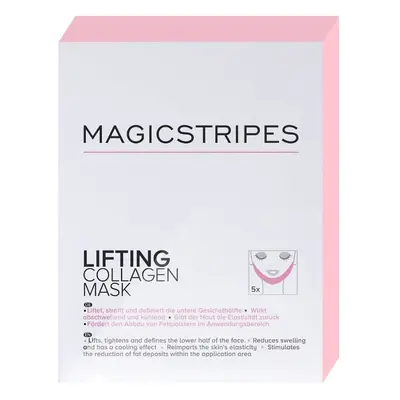 MAGICSTRIPES Liftingová kolagenová maska pro zpevnění kontur (Lifting Collagen Mask) 5 ks