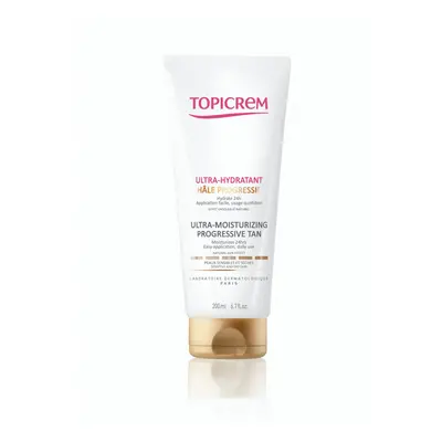 Topicrem Hydratační samoopalovací mléko (Ultra-Moisturizing Progressive Tan) 200 ml