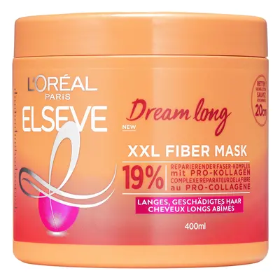 L'Oréal Paris Obnovující maska na vlasy Elseve Dream Long XXL Fiber (Mask) 400 ml