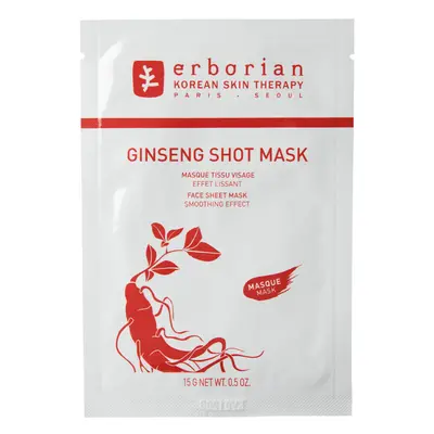 Erborian Zklidňující pleťová maska Ginseng Shot Mask (Face Sheet Mask) 15 g