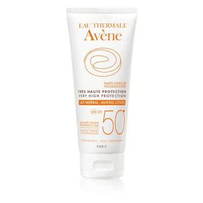 Avène Ochranné minerální mléko pro intolerantní a alergickou pokožku SPF 50+ (Very High Protecti