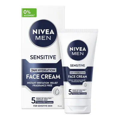 Nivea Hydratační krém pro muže Sensitive (Face Cream) 75 ml