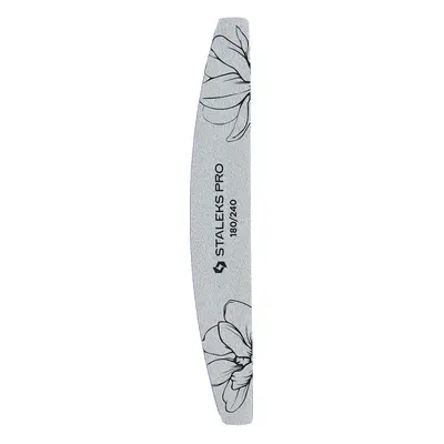 STALEKS Minerální pilník na nehty Expert 40 180/240 (Crescent Mineral Nail File) 25 ks