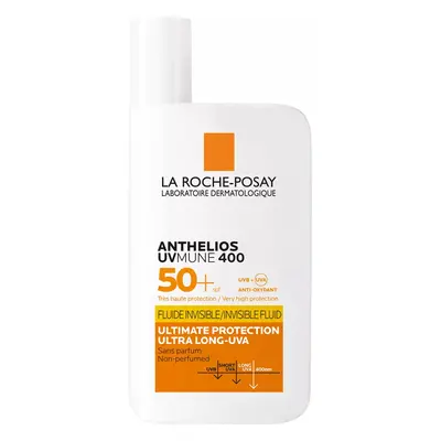 La Roche Posay Fluid na opalování SPF 50+ Anthelios UVMune 400 (Invisible Fluid) 50 ml