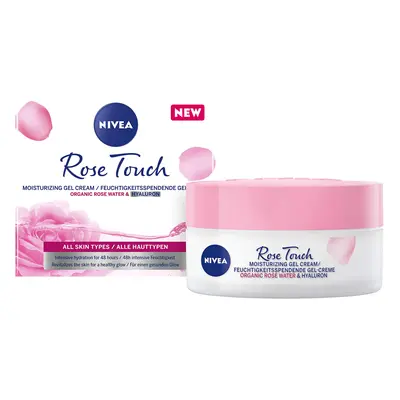 Nivea Hydratační denní gel-krém Rose Touch (Moisturizing Gel-Cream) 50 ml