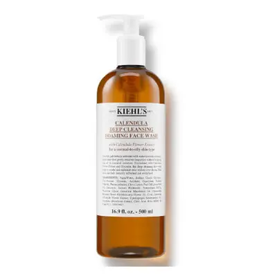 Kiehl's Hloubkově čisticí gel Calendula (Deep Cleansing Foaming Face Wash) 500 ml