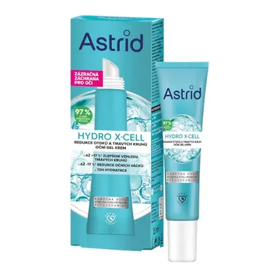 Astrid Oční gel krém proti otokům a tmavým kruhům Hydro X-Cell 15 ml