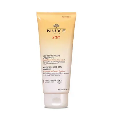 Nuxe Šampon po opalování na tělo a vlasy Sun (After-Sun Hair & Body Shampoo) 200 ml