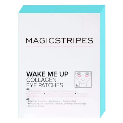 MAGICSTRIPES Kolagenová maska na oční okolí (Wake Me Up Collagen Eye Patches) 5 ks