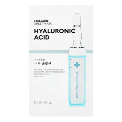 Missha Hydratační pleťová maska Mascure Hyaluronic Acid (Sheet Mask) 27 ml