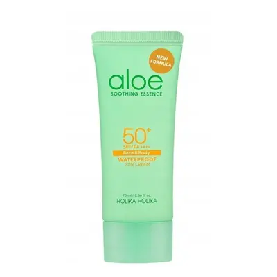 Holika Holika Voděodolný opalovací gel Aloe SPF 50+ (Waterproof Sun Cream) 70 ml