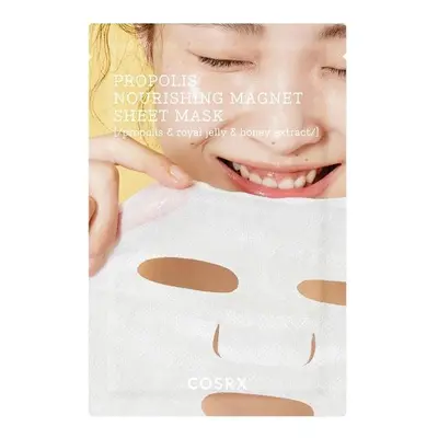 COSRX Výživná maska s magnetem Full Fit Propolis (Nourishing Magnet Sheet Mask) 25 ml