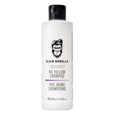 SLICK GORILLA Neutralizační šampon pro blond vlasy (No Yellow Shampoo) 200 ml