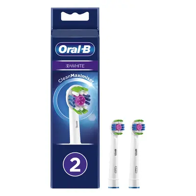 Oral B Náhradní kartáčové hlavice s Technologií CleanMaximiser 3D White 4 ks