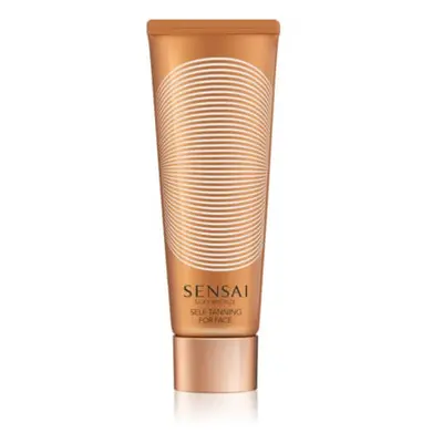 Sensai Samoopalovací gelový krém na obličej Silky Bronze (Self Tanning For Face) 50 ml