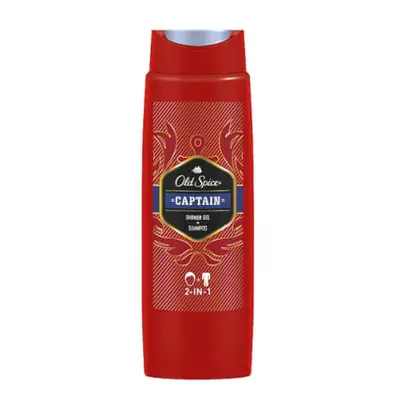 Old Spice Sprchový gel na tělo a vlasy Captain (Shower Gel + Shampoo) 250 ml