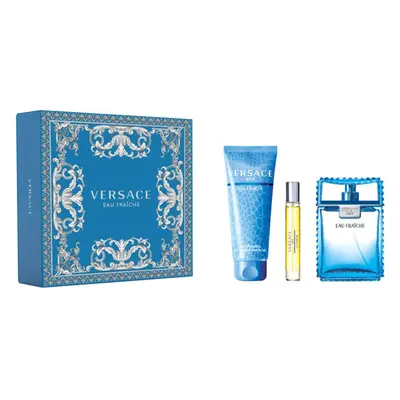 Versace Eau Fraiche Man - EDT 100 ml + sprchový gel 150 ml + EDT 10 ml