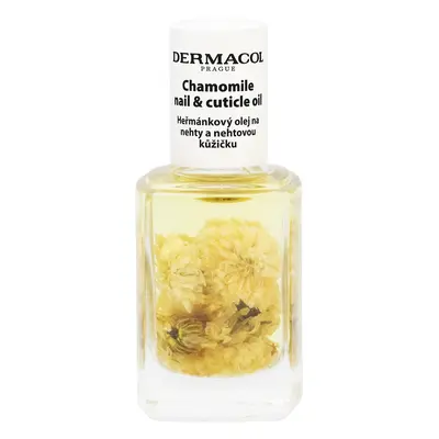 Dermacol Heřmánkový olej na nehty a nehtovou kůžičku (Chamomile Nail and Cuticle Oil) 12 ml